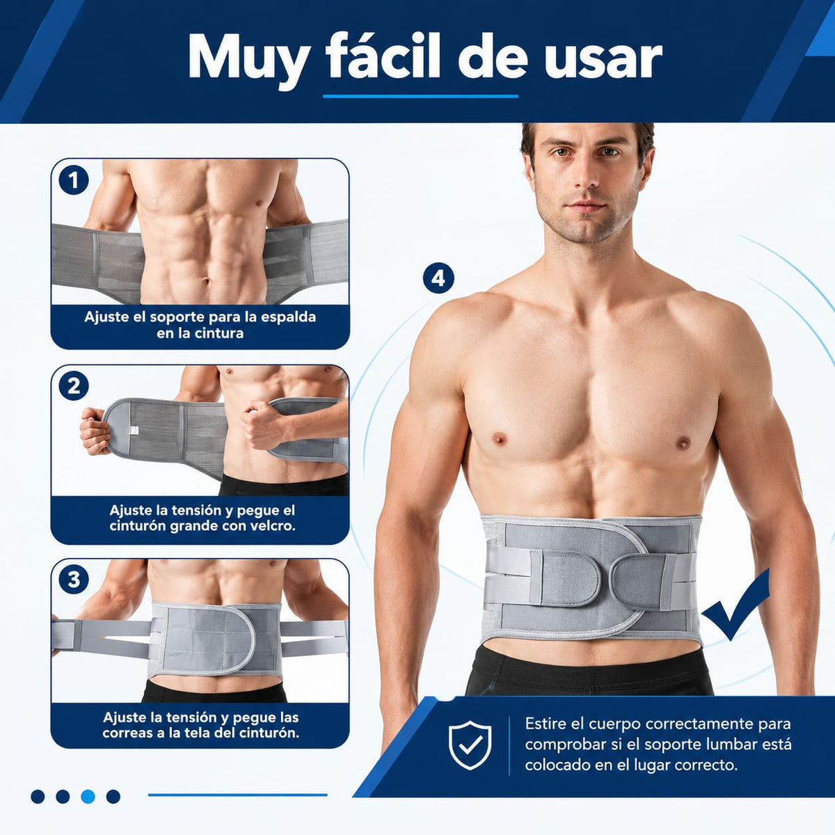 Faja Lumbar Premium De Alto Impacto
